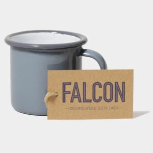 Ceașcă smălțuită pentru espresso Falcon Enamelware, 160 ml, gri