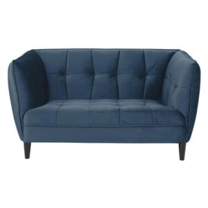 Canapea cu 2 locuri Actona Jonna, lungime 146 cm, albastru