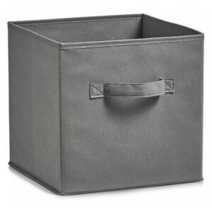 Cos pliabil gri din fleece Storage Box Foldable Handle Zeller