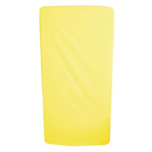 Cearceaf galben cu elastic pentru saltea 60 x 85 cm
