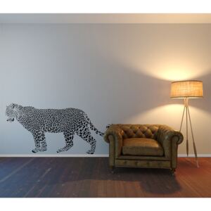 GLIX Cheetah - autocolant de perete Negru 100 x 50 cm
