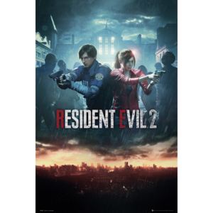 Resident Evil 2 - City Key Art Poster, (61 x 91,5 cm)