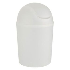 Cos de gunoi pentru baie alb din plastic 4,5 L Arctic Wenko