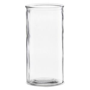 Vaza transparenta din sticla 20 cm Cylinder House Doctor
