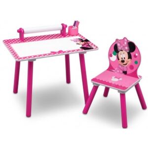 Set masuta pentru creatie Copii si 1 scaunel Minnie Mouse