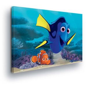 Tablou - Disney Looking for Nemo Figurines III 40x40 cm