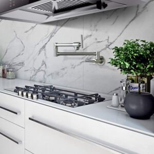 Baterie CookingAid Pot Filler pentru umplut oale pe aragaz sau pe plita inductie finisaj inox periat