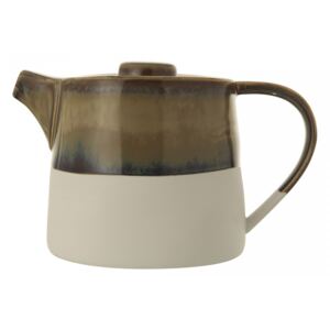 Ceainic maro/crem din ceramica 1 L Heather Creative Collection