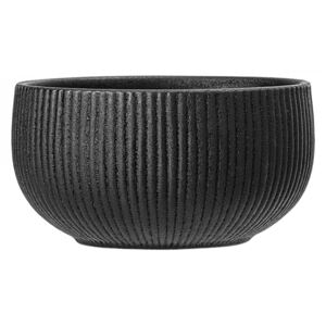 Bol negru din ceramica 14 cm Neri Bloomingville