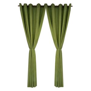 Set draperii Velaria verde brotacel, 2 170x240 cm