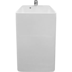 Lavoar freestanding Sanotechnik WS01, compozit, alb, 45 x 44 – 5 x 83 cm
