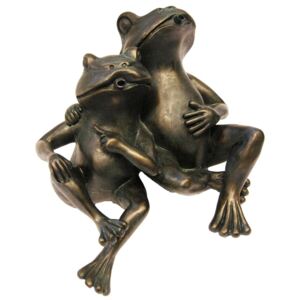 Ubbink Figurină decorativă de apă 2 broaște, 22 cm, 1386074 1386074