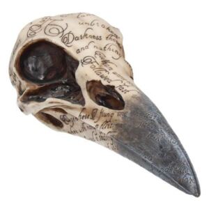 Statueta Craniul Corbului lui Poe