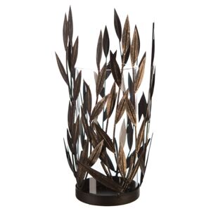 Felinar Twigs metal, auriu , 31x13 cm