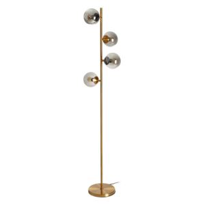 Lampa de podea alama 4 becuri Ø 42cm H 190cm Floor Lamp Gold/Grey Metal | IXIA