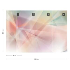 Fototapet GLIX - Abstract Art Prism Tapet nețesute - 368x254 cm