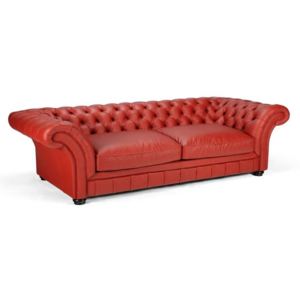Canapea chesterfield piele ecologica LONDON CHESTERFIELD