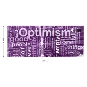 Fototapet GLIX - Optimism Purple + adeziv GRATUIT Tapet nețesute - 250x104 cm