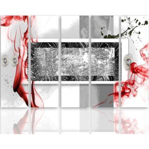 CARO Tablou pe pânză - Abstract Composition 2 100x70 cm