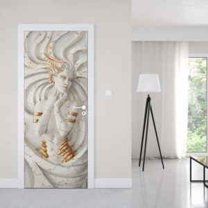 Tapet GLIX - 3D Classical Woman Swirls1 | 91x211 cm