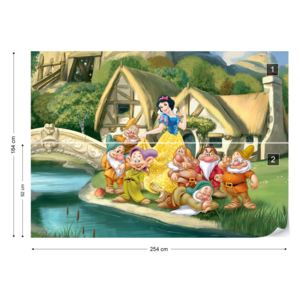 Fototapet - Disney Snow White Vliesová tapeta - 254x184 cm