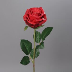 Trandafiri artificiali rosii - 56 cm
