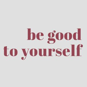 Ilustrare Be good to yourself, Finlay Noa