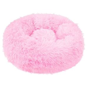 Culcus moale, pentru caine/pisica, roz, 100 cm, Springos