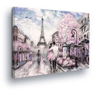 Tablou GLIX - Flowering Paris 80x60 cm