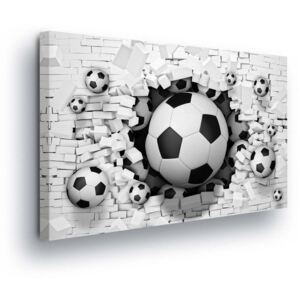 Tablou GLIX - Puzzle with Football Ball II 60x40 cm