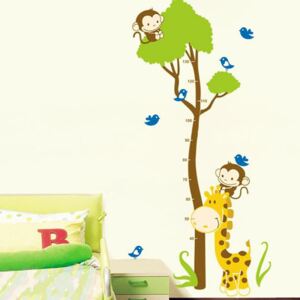 Autocolant Ambiance Tree And Monkey
