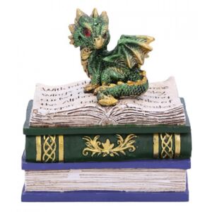 Cutie bijuterii Jurnalele Dragonilor (verde) 11cm