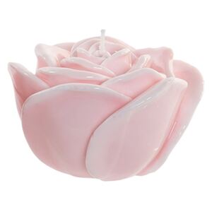 Lumanare parfumata Rose din parafina roz 8 cm