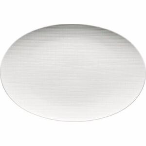 Farfurie ovală Rosenthal Mesh 35x26 cm, albă