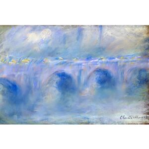 Tablou Claude Monet - Le Pont de Waterloo, 90x60 cm