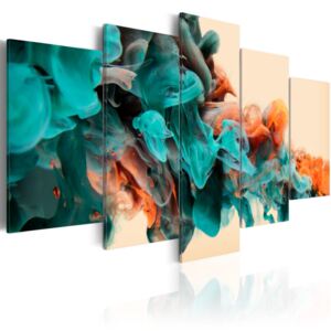 Tablou Bimago - Fury of colors 100x50 cm