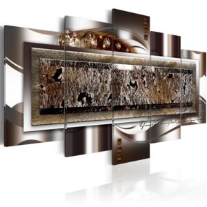 Tablou Bimago - Brown Merger 100x50 cm