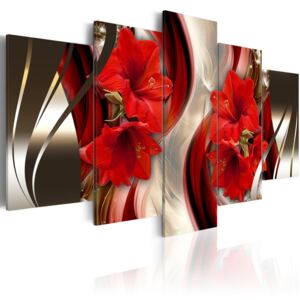 Tablou Bimago - Crimson Nights 100x50 cm