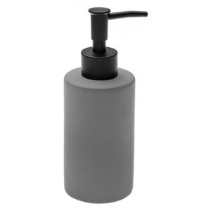 Dispenser sapun lichid gri din ceramica 6,5x17,5 cm Deny Versa Home