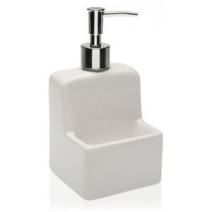 Dispenser sapun lichid alb din ceramica 10,5x17,8 cm Snoop Versa Home