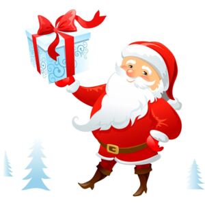 Autocolant de Crăciun Ambiance Santa Claus Lapland