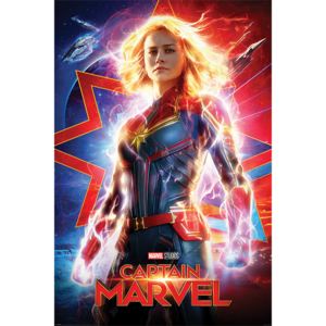 Captain Marvel - Higher, Further, Faster Poster, ( x cm)