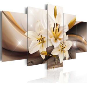 Tablou Bimago - Shiny Lily 100x50 cm