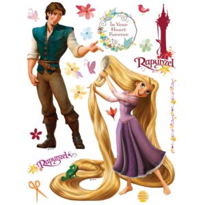 Autocolant de perete AG Design - Rapunzel Disney 65x85 cm