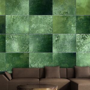 Tapet Bimago - Green Puzzle rulou 50x1000 cm