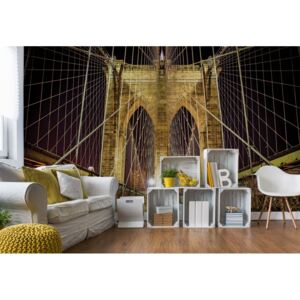 Fototapet - Brooklyn Bridge New York Vliesová tapeta - 368x254 cm