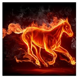 Tablou cu cal în foc (Modern tablou, K011172K3030)