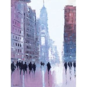 Jon Barker - Manhattan Reflections Tablou Canvas, (30 x 40 cm)