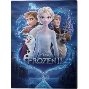 Frozen 2 - Magic Tablou Canvas, (40 x 50 cm)