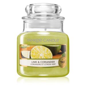 Yankee Candle verzi parfumata lumanare Lime&Coriander Classic mica